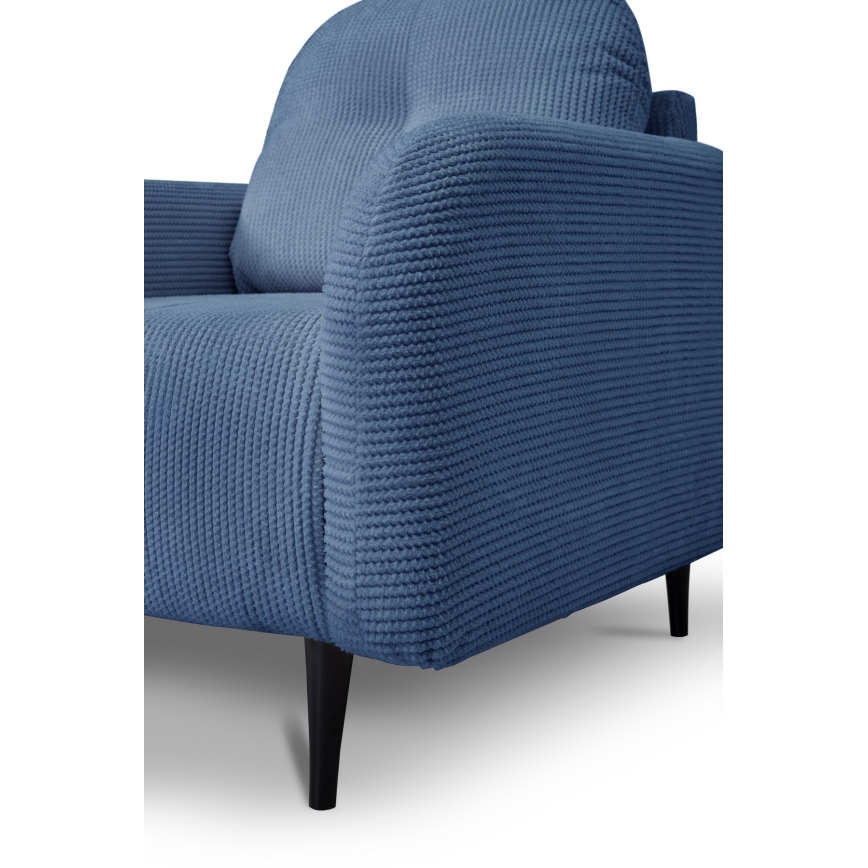 Upholstered chair CLOUDY blue