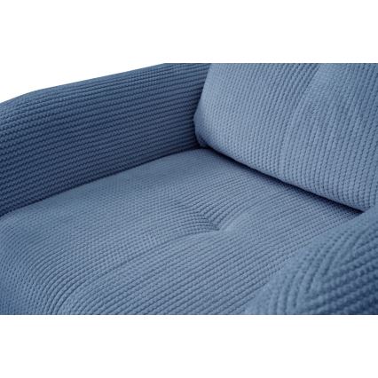 Upholstered chair CLOUDY blue