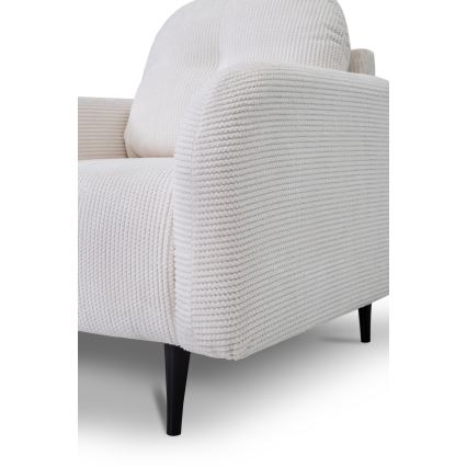 Upholstered chair CLOUDY creamy