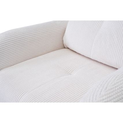 Upholstered chair CLOUDY creamy