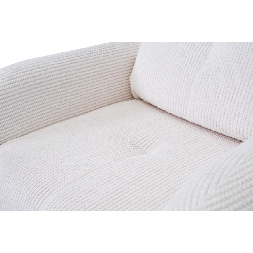 Upholstered chair CLOUDY creamy