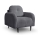 Upholstered chair CLOUDY grey