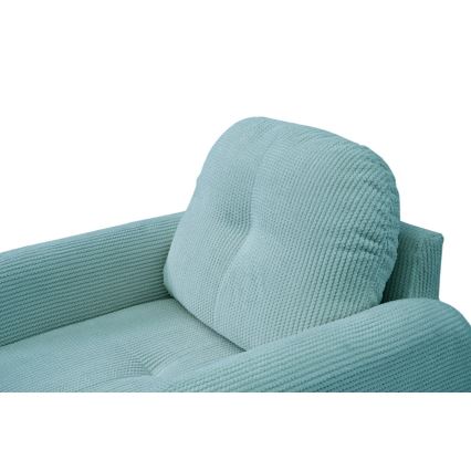 Upholstered chair CLOUDY turquoise