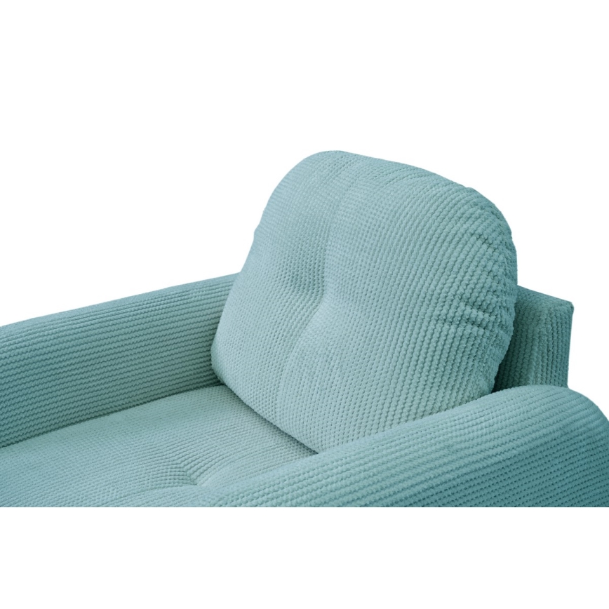 Upholstered chair CLOUDY turquoise