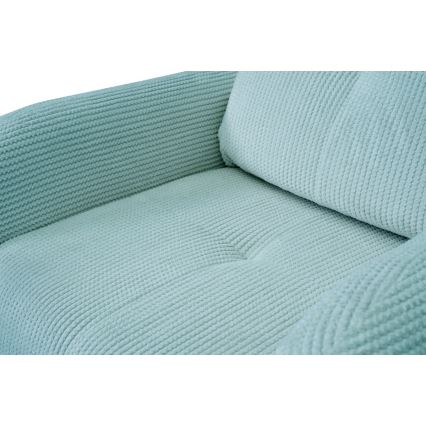 Upholstered chair CLOUDY turquoise