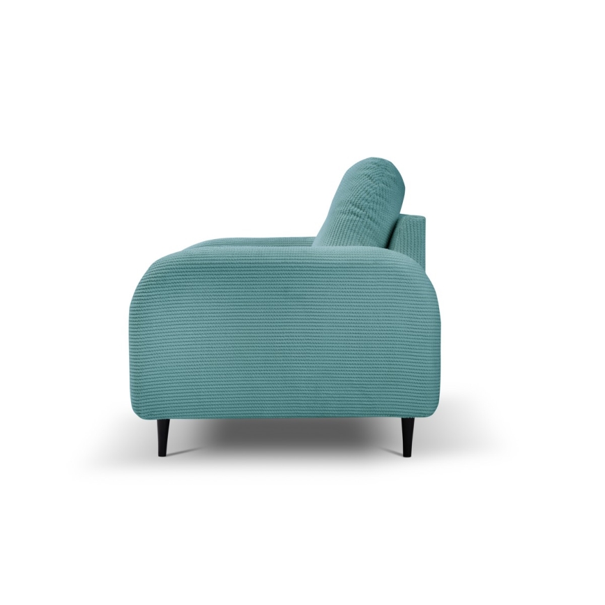 Upholstered chair CLOUDY turquoise