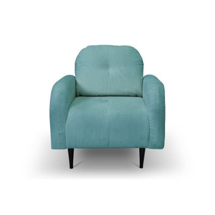 Upholstered chair CLOUDY turquoise