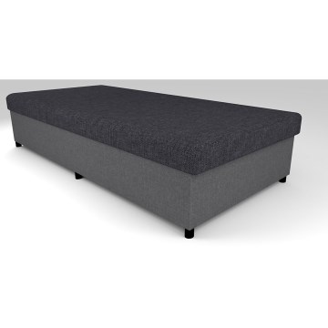 Upholstered day bed with a storage space CORY 80x200 grey