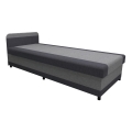 Upholstered day bed with a storage space TALI 80x202 grey/anthracite