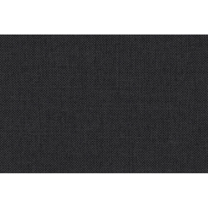 Upholstered daybed with reversible left/right headboard ARLY 110x200 cm anthracite/white