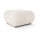 Upholstered stool ALMADA 72x72 cm beige
