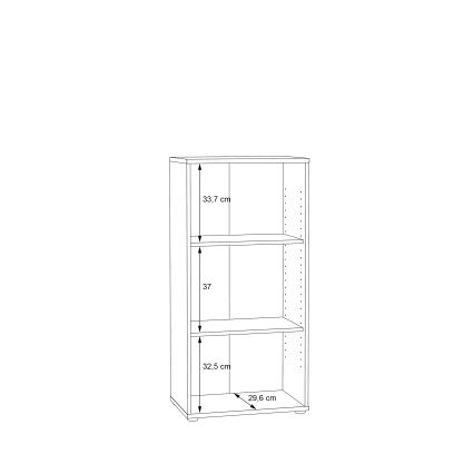 URAN Bookcase, Artisan Oak