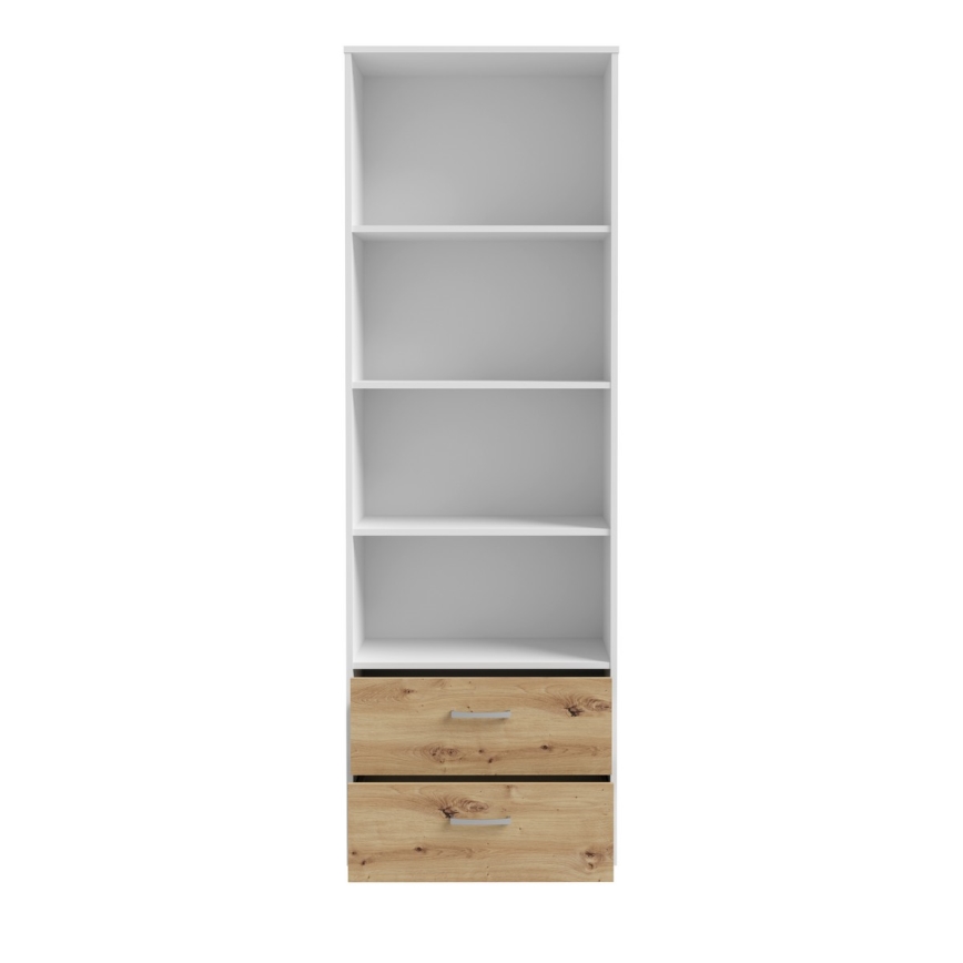 URO Bookcase, Artisan Oak/White