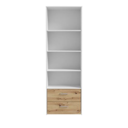URO Bookcase, Artisan Oak/White