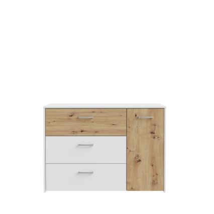 URO chest of drawers artisan oak/ white
