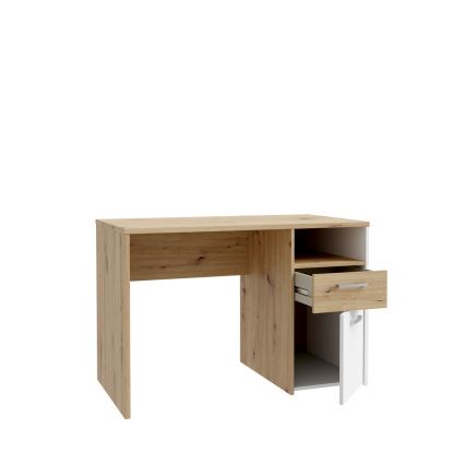 URO Writing Desk Artisan Oak/White