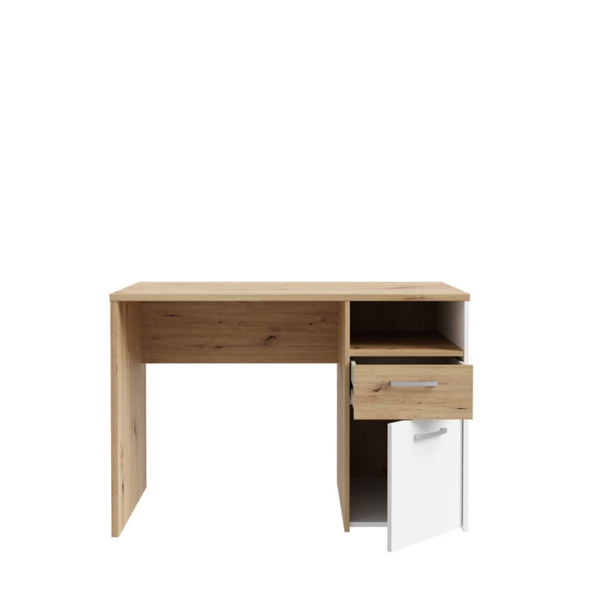 URO Writing Desk Artisan Oak/White