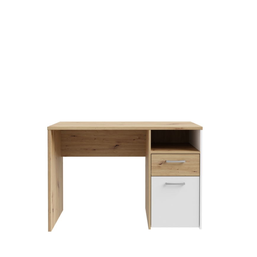 URO Writing Desk Artisan Oak/White