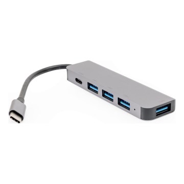 USB-C 5-in-1 hub with 100W Power Delivery