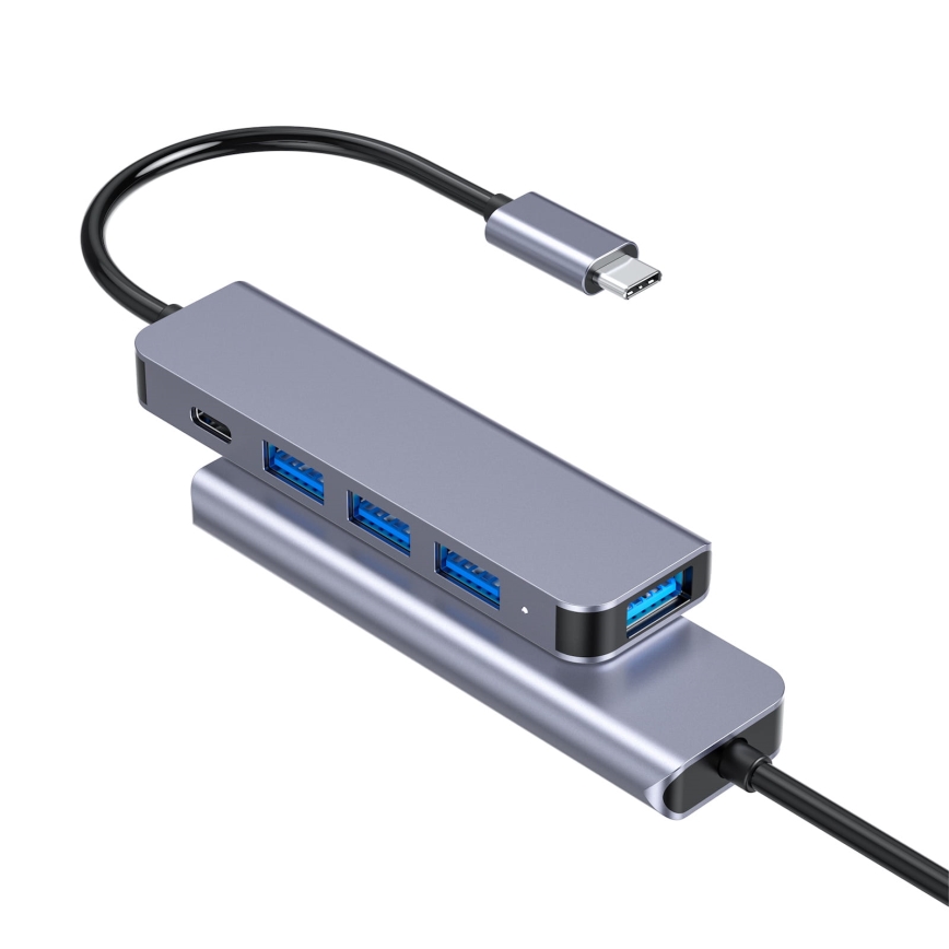 USB-C 5-in-1 hub with 100W Power Delivery