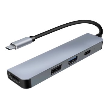 USB-C hub 4in1 Power Delivery 100W and HDMI 4K