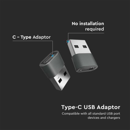USB-C to USB adapter