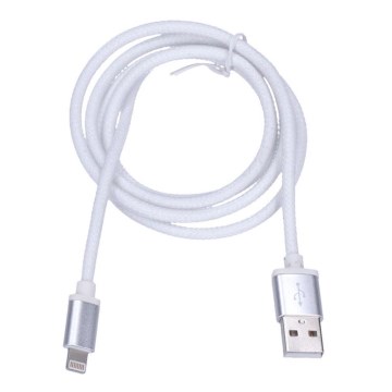 USB cabel 2.0 A connector - Lightning connector 1m
