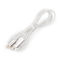 USB cable USB-C / Lightning connector with LED backlight 27W 1m white