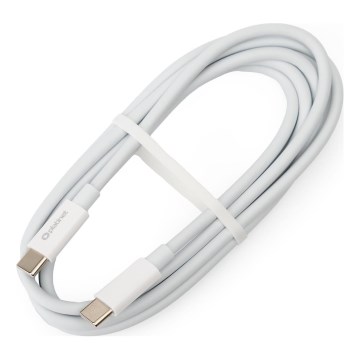USB cable USB-C / USB-C connector 100W 1,5m white