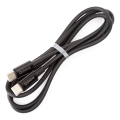 USB cable USB-C / USB-C connector 60W 1m black
