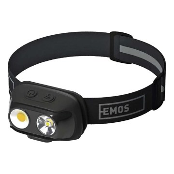 USB Rechargeable LED Headlamp, 1200 mAh