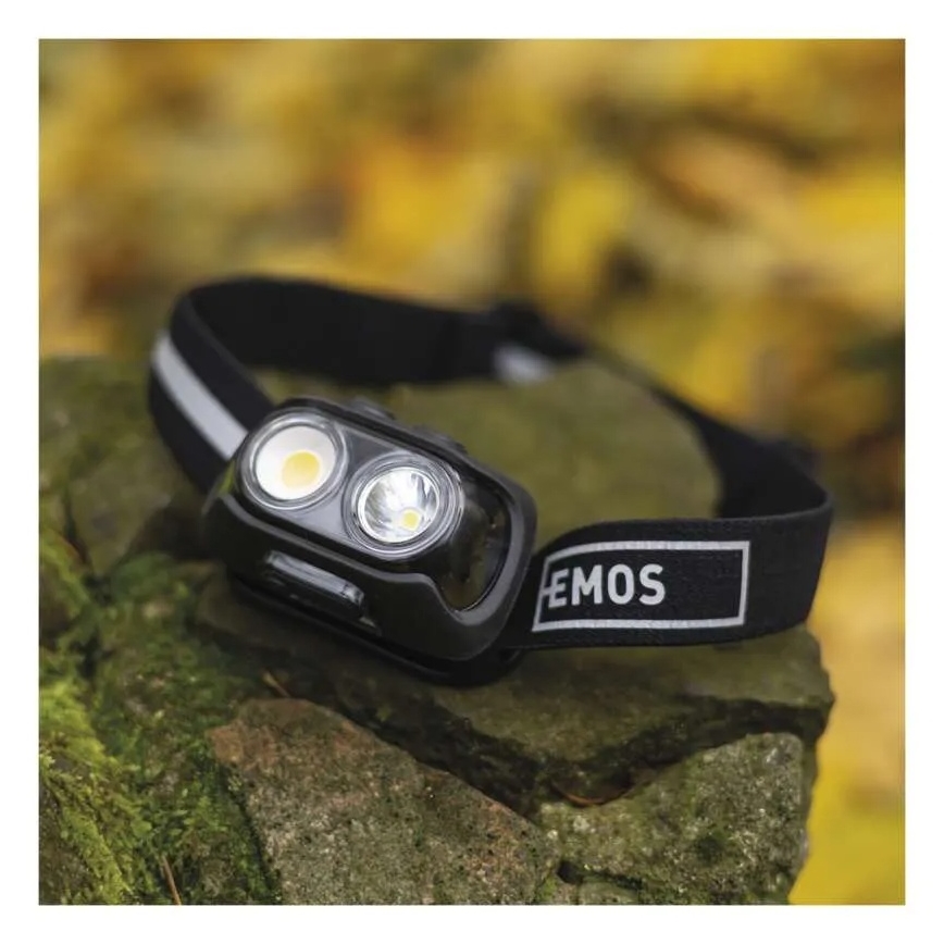 USB Rechargeable LED Headlamp, 1200 mAh