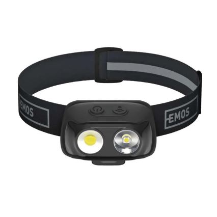 USB Rechargeable LED Headlamp, 1200 mAh