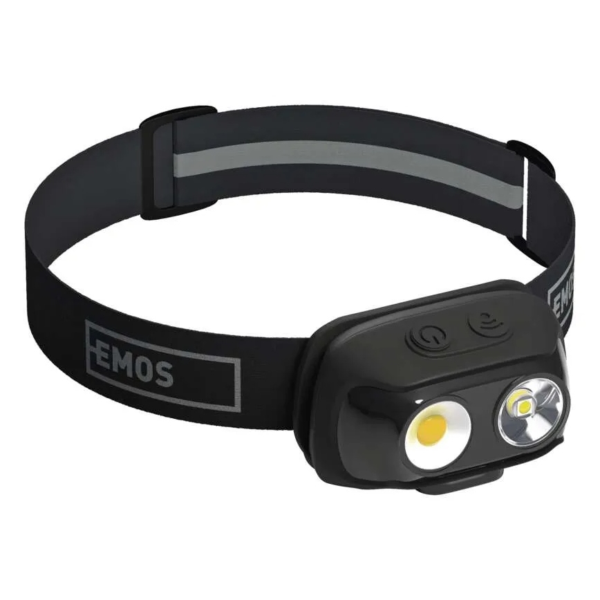 USB Rechargeable LED Headlamp, 1200 mAh