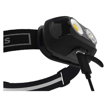 USB Rechargeable LED Headlamp, 1200 mAh