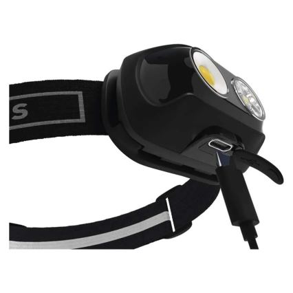 USB Rechargeable LED Headlamp, 1200 mAh