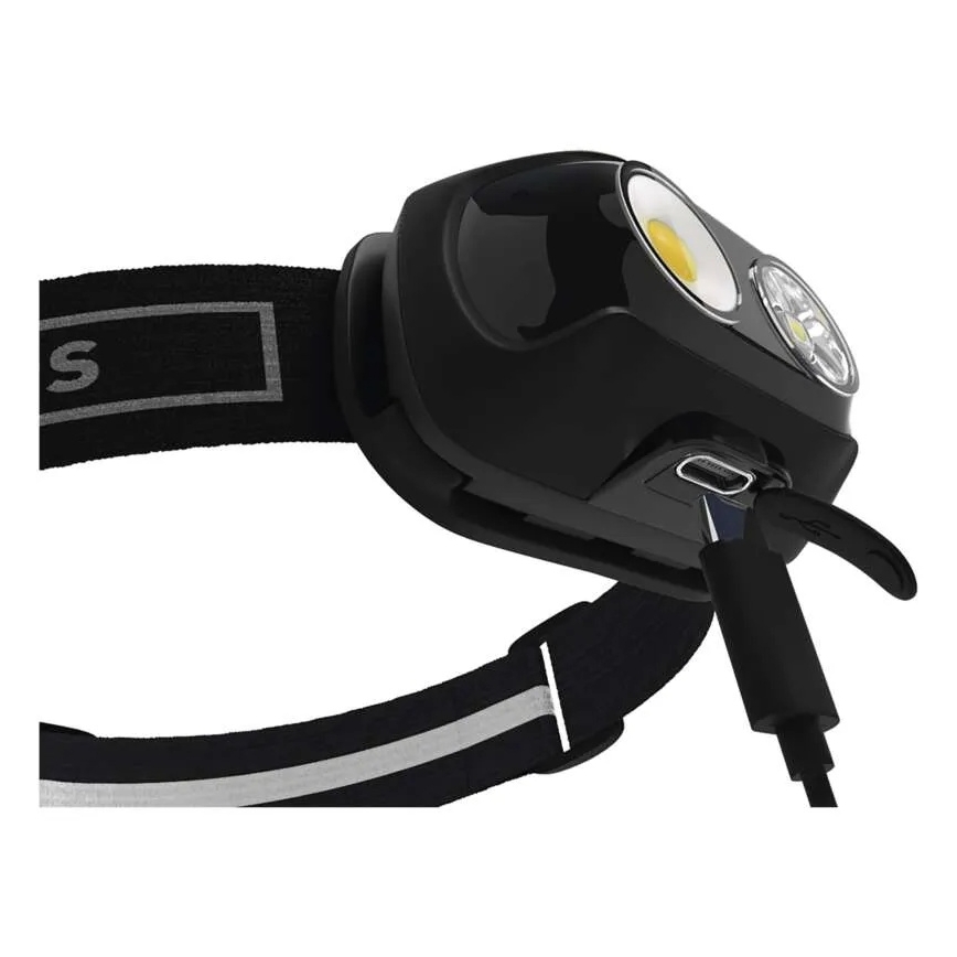 USB Rechargeable LED Headlamp, 1200 mAh