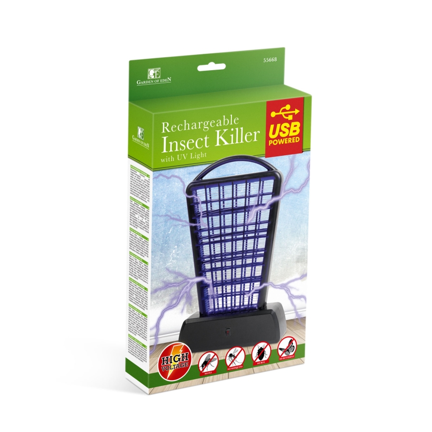 UV Insect Trap 1000 mAh/5V Black