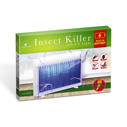 UV Rechargeable Insect Trap 1200 mAh/5V White