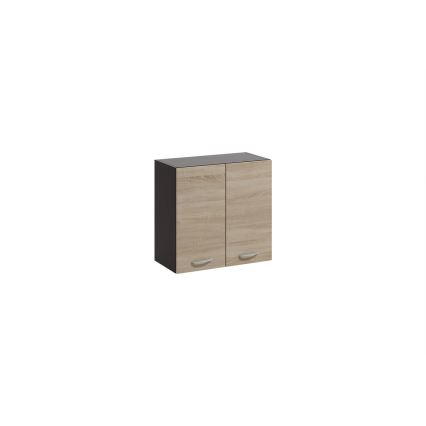 VALERIA 240 cm Kitchen Unit – Brown / Sonoma Oak Finish