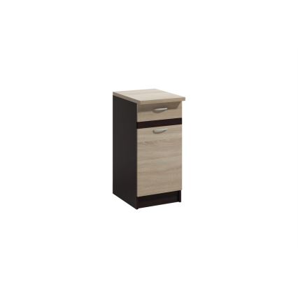 VALERIA 240 cm Kitchen Unit – Brown / Sonoma Oak Finish