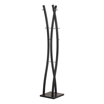 VALET Freestanding Coat Rack 179 x 35 cm, Black