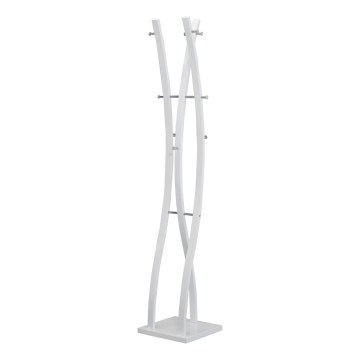VALET Freestanding Coat Rack 179x35 cm, White