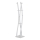 VALET Freestanding Coat Rack 179x35 cm, White