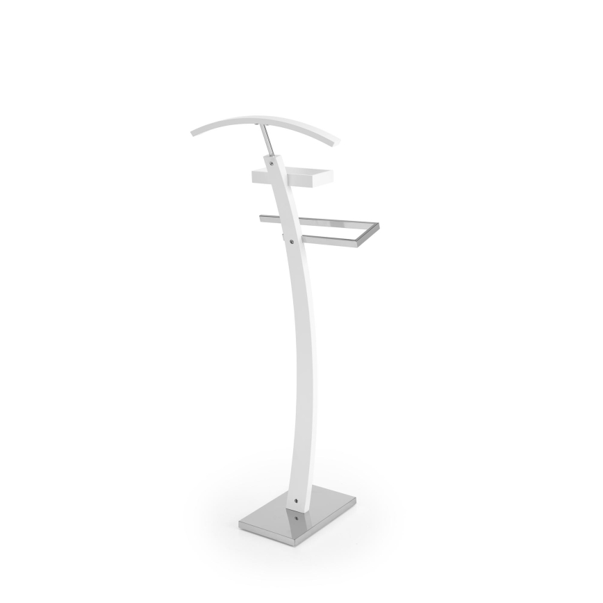Valet stand 117x32 cm white
