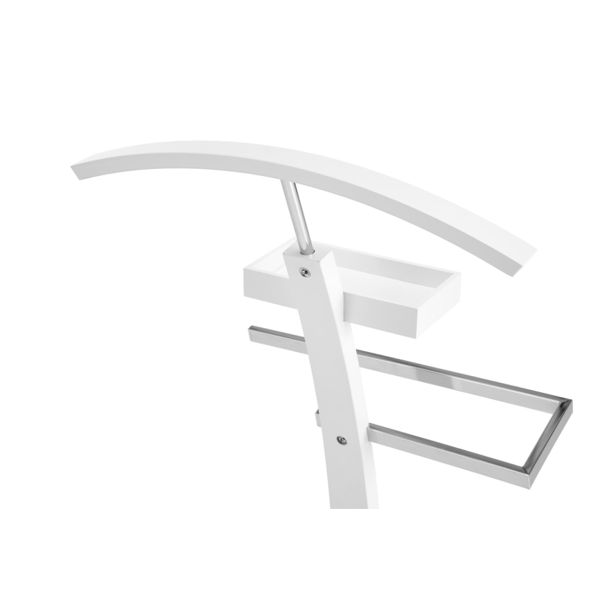 Valet stand 117x32 cm white