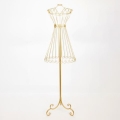 Valet stand 142x40,5 cm gold