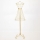 Valet stand 142x40,5 cm gold