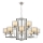 VARANA Chain Chandelier 12xE27/40W/230V Polished Chrome