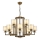 VARANA Chain-Hung Chandelier 12xE27/40W/230V, Bronze